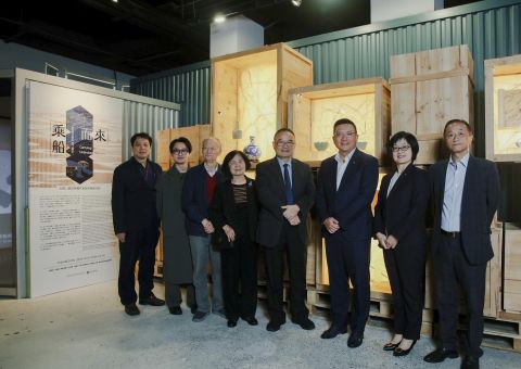 〈乘船而來〉展覽開展    陽明海運文化基金會與故宮攜手再現文物流轉航程